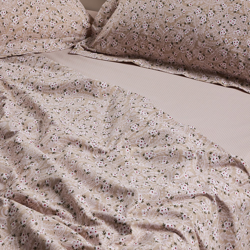DAS HOME ΣΕΤ ΠΑΠΛΩΜΑΤΟΘΗΚΗ ΥΠΕΡΔΙΠΛΗ CASUAL 5434 TAUPE