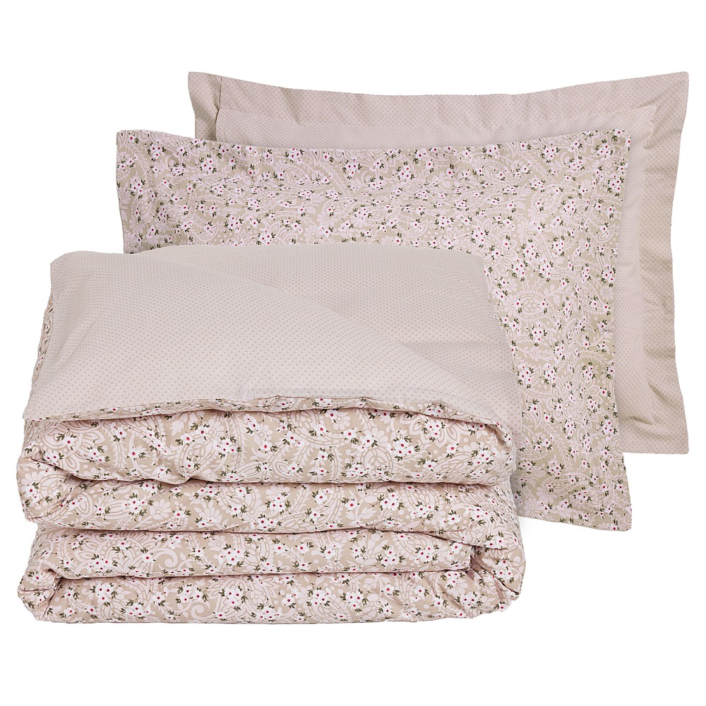 DAS HOME ΣΕΤ ΠΑΠΛΩΜΑΤΟΘΗΚΗ ΥΠΕΡΔΙΠΛΗ CASUAL 5434 TAUPE