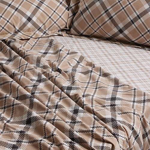 DAS HOME ΣΕΤ ΠΑΠΛΩΜΑΤΟΘΗΚΗ ΥΠΕΡΔΙΠΛΗ CASUAL 5435 BEIGE, BLACK