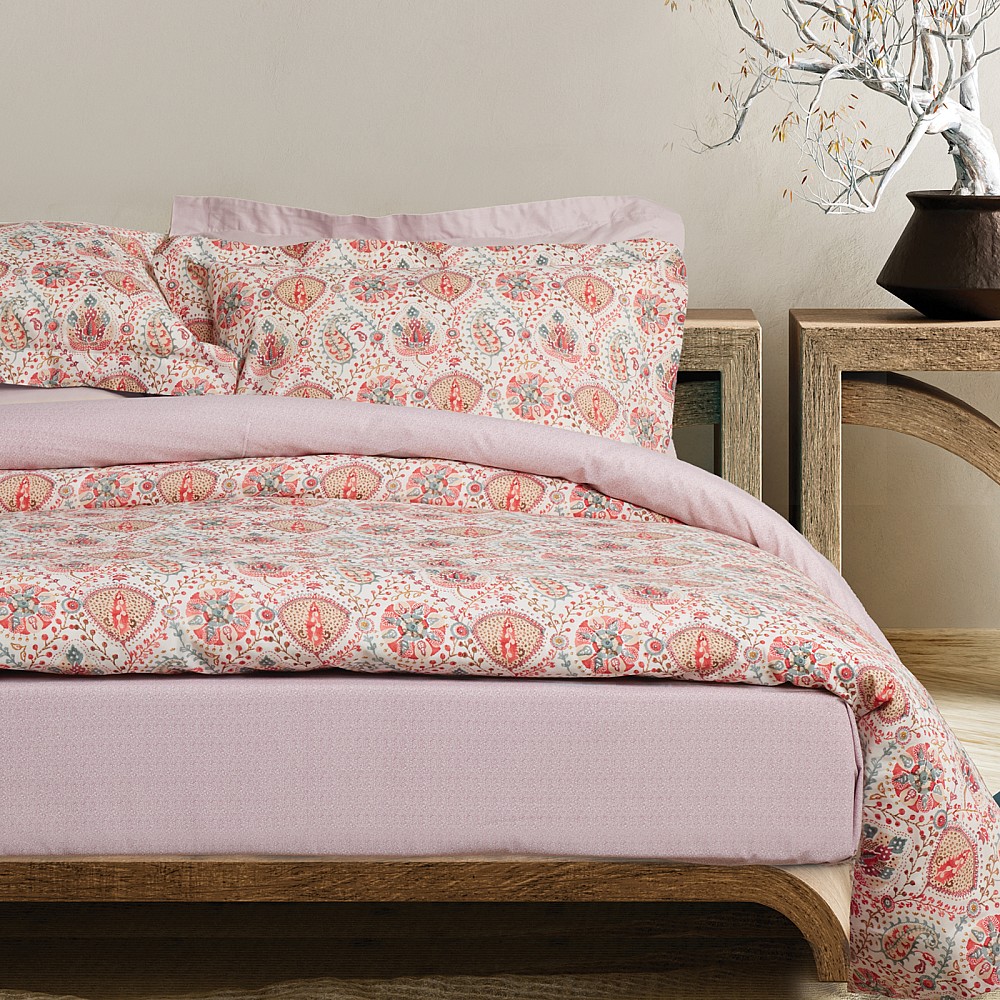 DAS HOME ΣΕΤ ΠΑΠΛΩΜΑΤΟΘΗΚΗ ΥΠΕΡΔΙΠΛΗ CASUAL 5437 MULTICOLOR