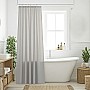 DAS HOME ΚΟΥΡΤΙΝΑ ΜΠΑΝΙΟΥ 240X180 0805 GREY