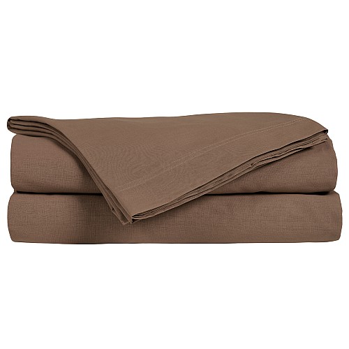 DAS HOME ΣΕΝΤΟΝΙ ΥΠΕΡΔΙΠΛΟ 230*260 COFFEE BROWN 1004 COFFEE BROWN