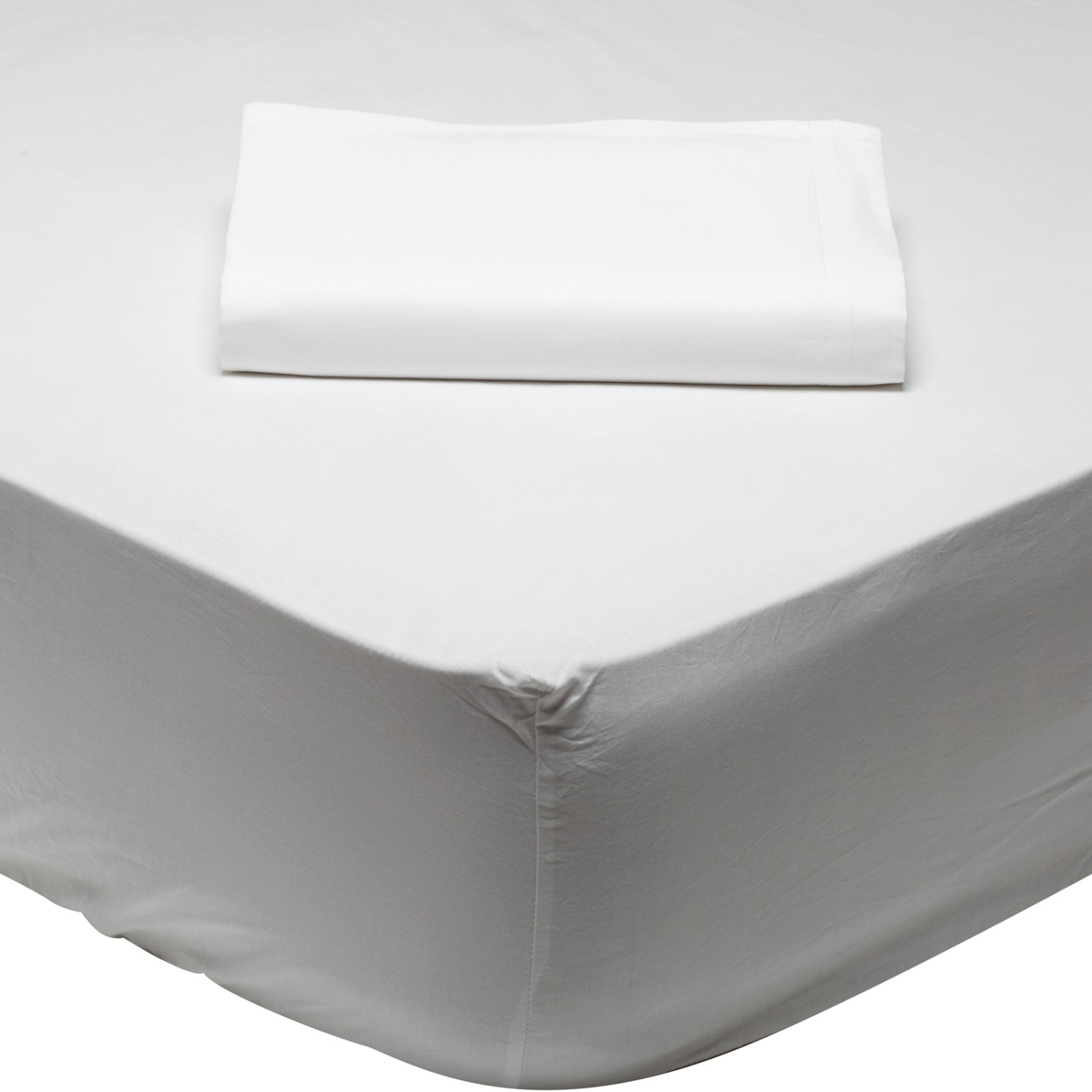 DAS HOME ΣΕΝΤΟΝΙ ΜΟΝΟ ΜΕ ΛΑΣΤΙΧΟ 100*200+35 ARTIC WHITE 1001 ARTIC WHITE