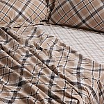 DAS HOME ΣΕΤ ΣΕΝΤΟΝΙΑ ΥΠΕΡΔΙΠΛΑ ΜΕ ΛΑΣΤΙΧΟ CASUAL 5435 BEIGE, BLACK