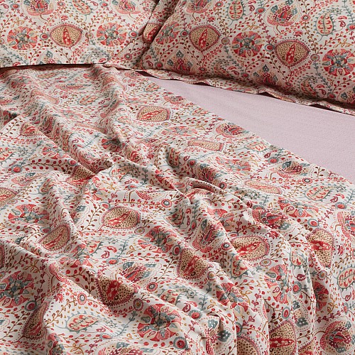 DAS HOME ΣΕΤ ΣΕΝΤΟΝΙΑ ΥΠΕΡΔΙΠΛΑ ΜΕ ΛΑΣΤΙΧΟ CASUAL 5437 MULTICOLOR