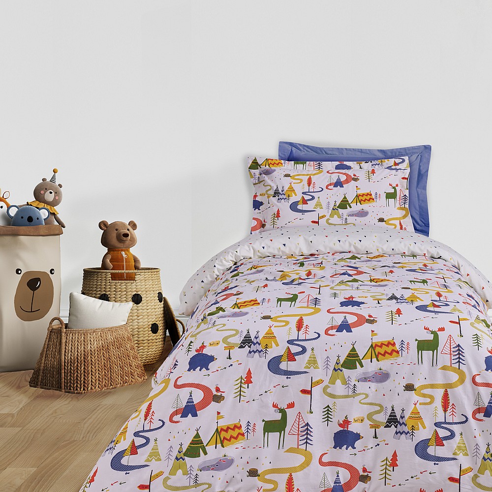 DAS KIDS ΣΕΤ ΣΕΝΤΟΝΙΑ ΜΟΝΑ 4927 BLUE, GREEN, WHITE