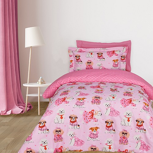 DAS KIDS ΣΕΤ ΣΕΝΤΟΝΙΑ ΜΟΝΑ 4938 PINK