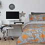 DAS KIDS ΣΕΤ ΣΕΝΤΟΝΙΑ ΜΟΝΑ 4941 GREY, ORANGE