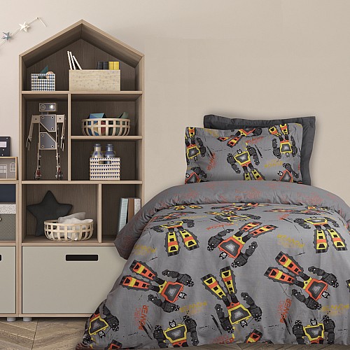DAS KIDS ΣΕΤ ΣΕΝΤΟΝΙΑ ΜΟΝΑ 4974 GREY