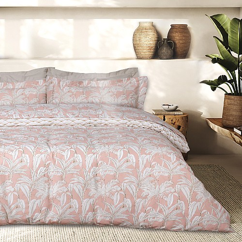 DAS HOME ΣΕΤ ΣΕΝΤΟΝΙΑ ΥΠΕΡΔΙΠΛΑ DAILY 3171 PINK, WHITE
