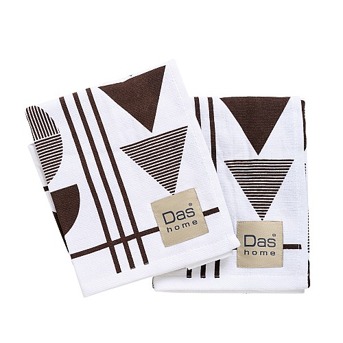 DAS HOME ΣΕΤ ΠΟΤΗΡΟΠΑΝΑ 2ΤΜΧ 40Χ60 0740 GREY, WHITE