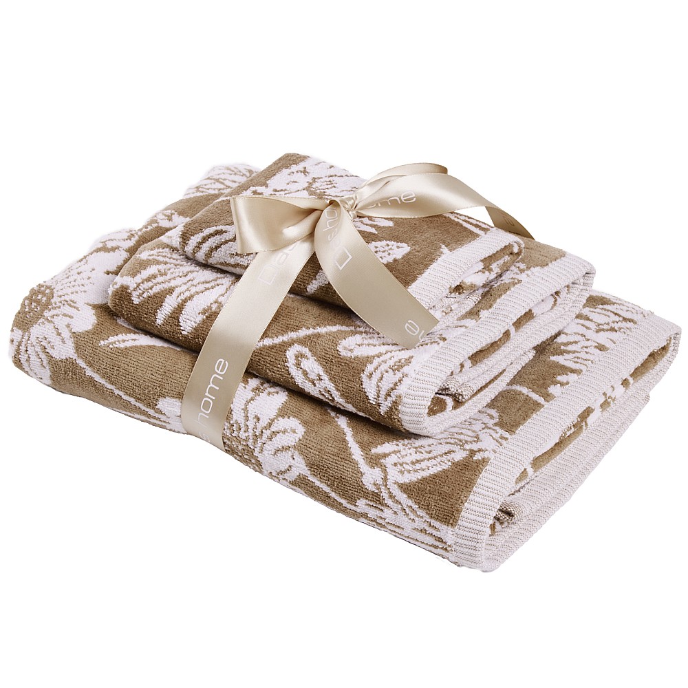 DAS HOME ΣΕΤ ΠΕΤΣΕΤΕΣ 3ΤΕΜΑΧΙΑ DAILY 0799 TAUPE