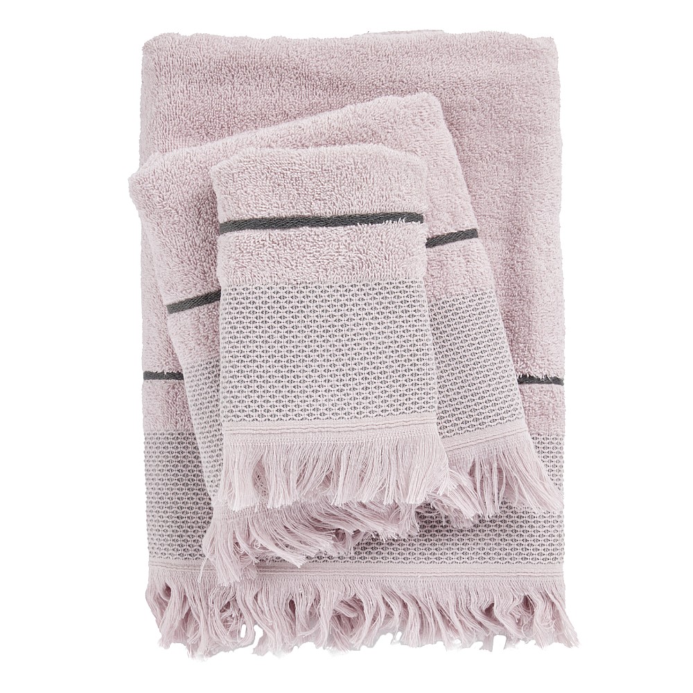 DAS HOME ΣΕΤ ΠΕΤΣΕΤΕΣ 3ΤΕΜΑΧΙΩΝ BEST 0838 LILAC