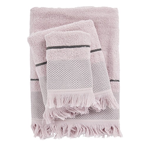 DAS HOME ΣΕΤ ΠΕΤΣΕΤΕΣ 3ΤΕΜΑΧΙΩΝ BEST 0838 LILAC