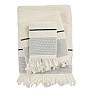 DAS HOME ΣΕΤ ΠΕΤΣΕΤΕΣ 3ΤΕΜΑΧΙΩΝ BEST 0840 IVORY