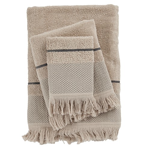 DAS HOME ΣΕΤ ΠΕΤΣΕΤΕΣ 3ΤΕΜΑΧΙΩΝ BEST 0842 TAUPE