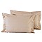 DAS HOME 1002 ΖΕΥΓΟΣ ΜΑΞΙΛΑΡΟΘΗΚΕΣ BEIGE BEIGE
