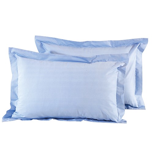 DAS HOME ΖΕΥΓΟΣ ΜΑΞΙΛΑΡΟΘΗΚΕΣ BABY BLUE 1005 BABY BLUE