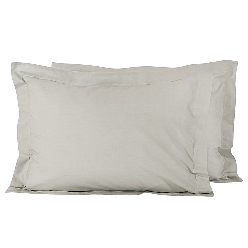 DAS HOME ΖΕΥΓΟΣ ΜΑΞΙΛΑΡΟΘΗΚΕΣ ICE GREY 1020 ICE GREY