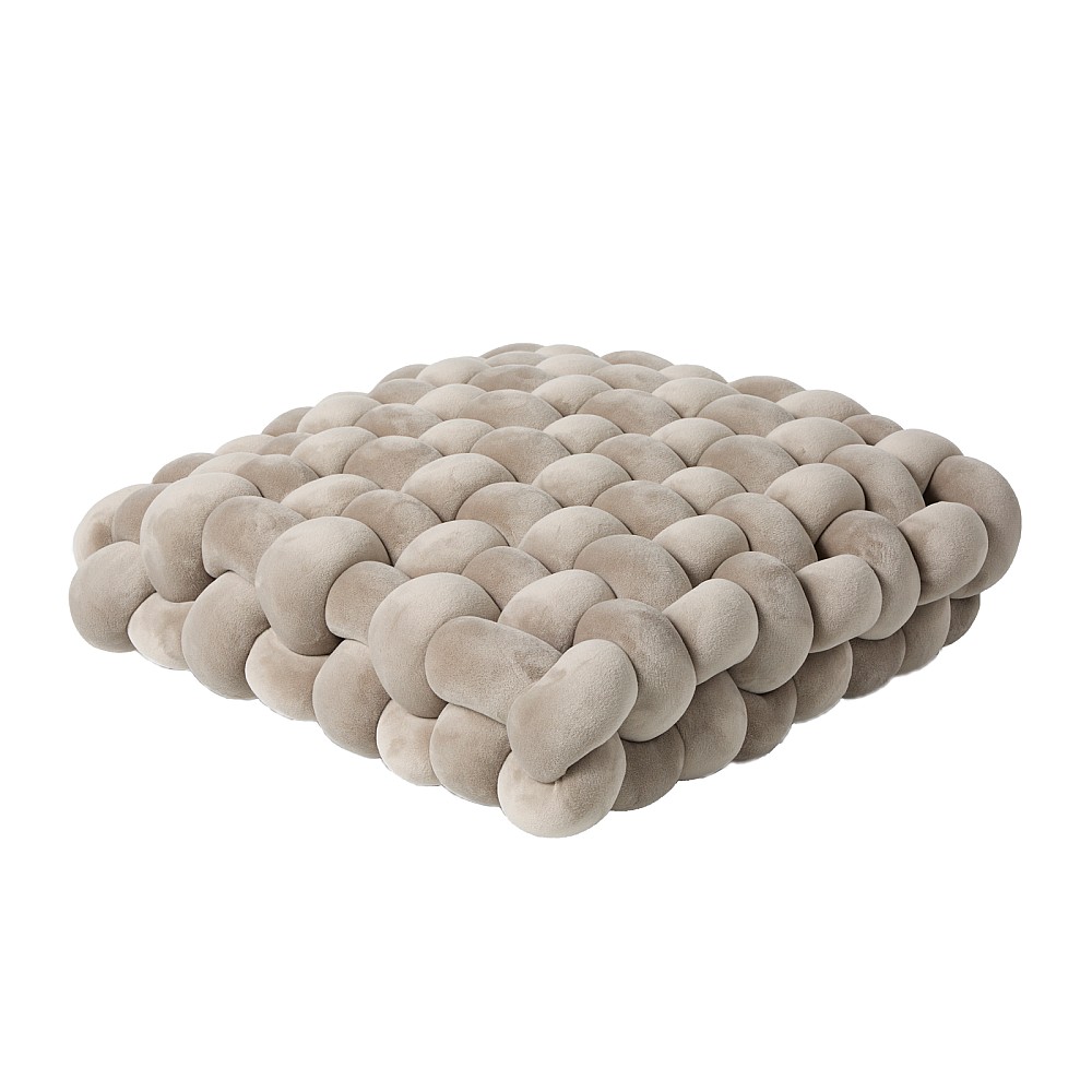 DAS HOME ΔΙΑΚΟΣΜΗΤΙΚΟ ΜΑΞΙΛΑΡΙ 40X40 2284 BEIGE