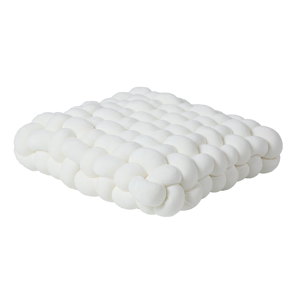 DAS HOME ΔΙΑΚΟΣΜΗΤΙΚΟ ΜΑΞΙΛΑΡΙ 40X40 2285 WHITE