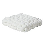 DAS HOME ΔΙΑΚΟΣΜΗΤΙΚΟ ΜΑΞΙΛΑΡΙ 40X40 2285 WHITE