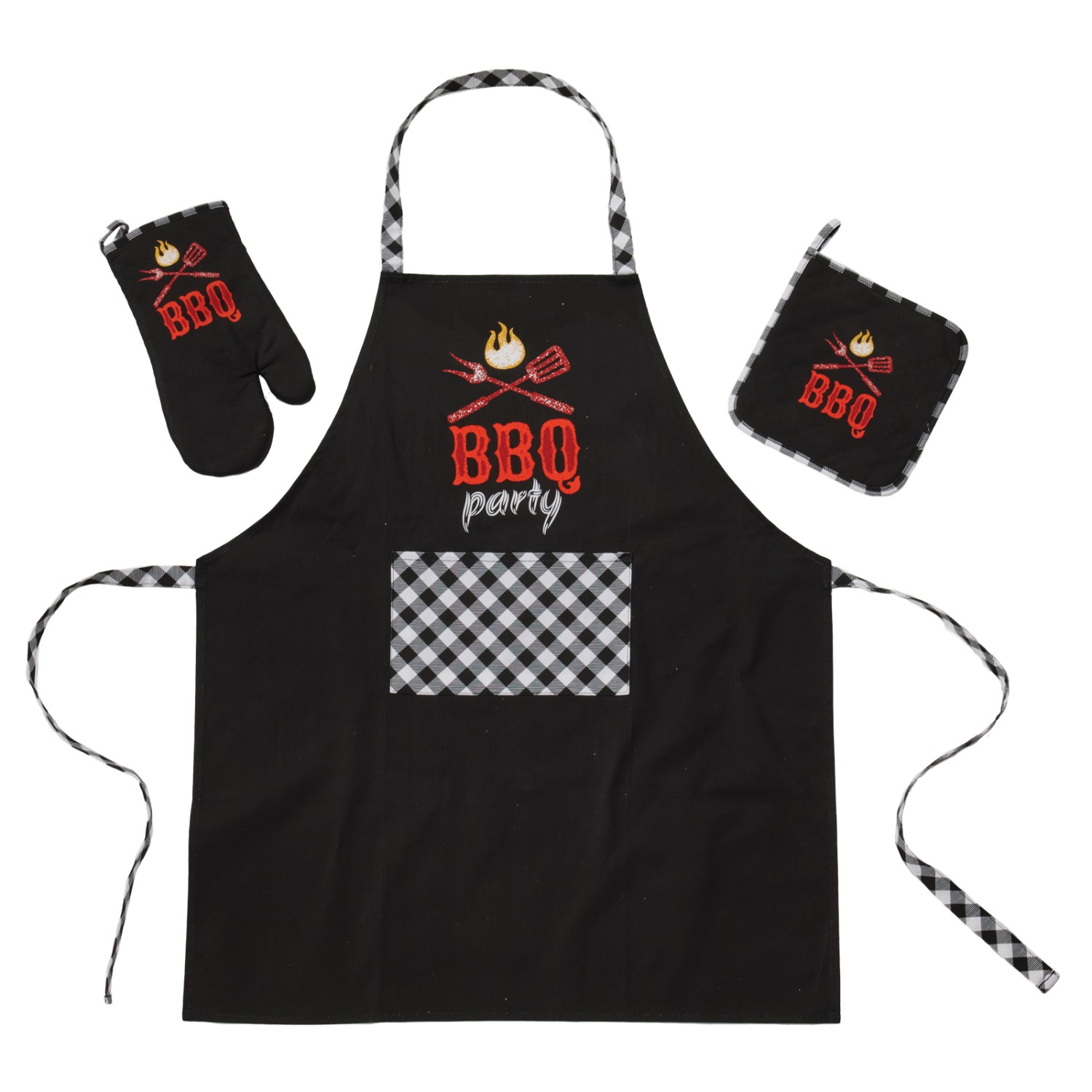 DAS HOME ΣΕΤ ΚΟΥΖΙΝΑΣ 3ΤΜΧ 0862 BLACK