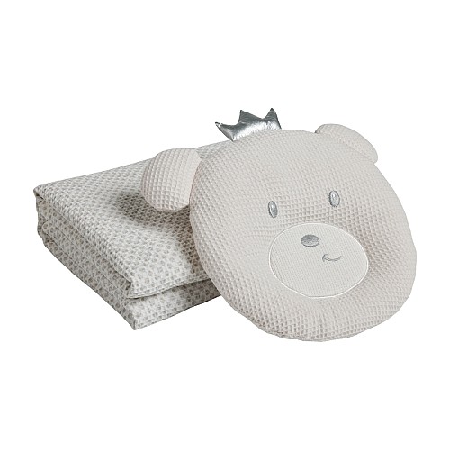 DAS BABY ΚΟΥΒΕΡΤΑ ΠΙΚΕ ΑΓΚΑΛΙΑΣ RELAX 4958 GREY, WHITE