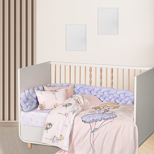 DAS BABY ΚΟΥΒΕΡΤΑ FLEECE ΚΟΥΝΙΑΣ FUN 4913 LILAC, PINK