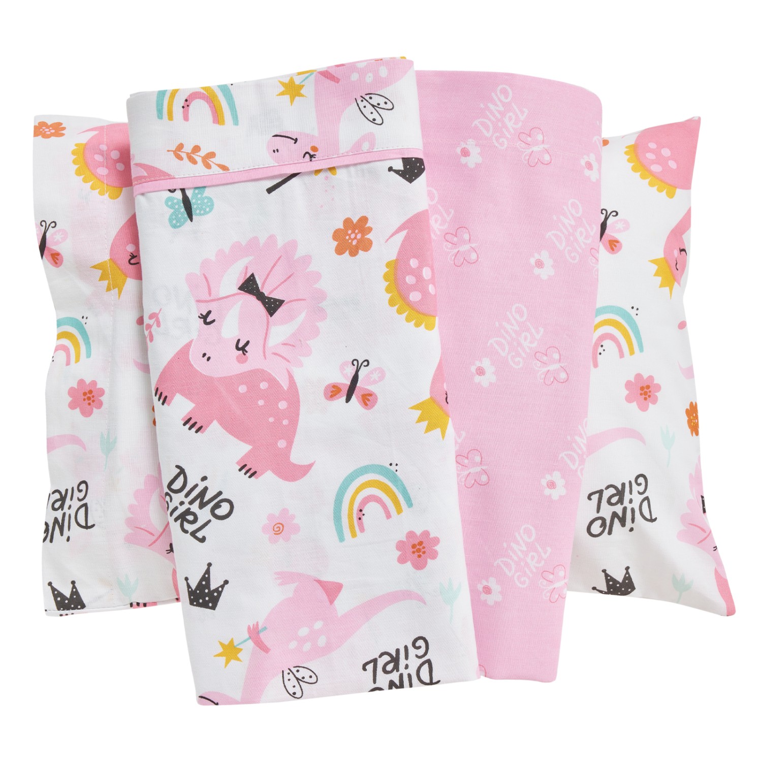 DAS BABY ΣΕΤ ΣΕΝΤΟΝΙΑ ΚΟΥΝΙΑΣ FUN 4936 PINK, WHITE