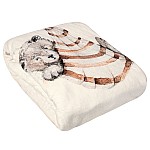 GREENWICH POLO CLUB ΚΟΥΒΕΡΤΑ FLEECE ΚΟΥΝΙΑΣ ESSENTIAL 8850 CREAM, TAUPE, TERACOTTA