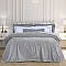 GREENWICH POLO CLUB ΚΟΥΒΕΡΤΑ VELOUR ΥΠΕΡΔΙΠΛH ESSENTIAL 3442 LIGHT GREY