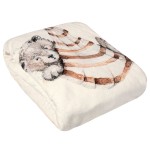 GREENWICH POLO CLUB ΚΟΥΒΕΡΤΑ FLEECE ΑΓΚΑΛΙΑΣ ESSENTIAL 8850 CREAM, TAUPE, TERACOTTA
