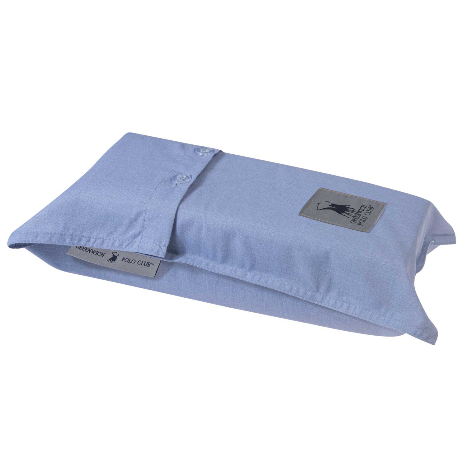 GREENWICH POLO CLUB ΣΕΝΤΟΝΙ ME ΛΑΣΤΙΧΟ ΥΠΕΡΔΙΠΛΟ 160*200+35 LOFT 2507 BABY BLUE