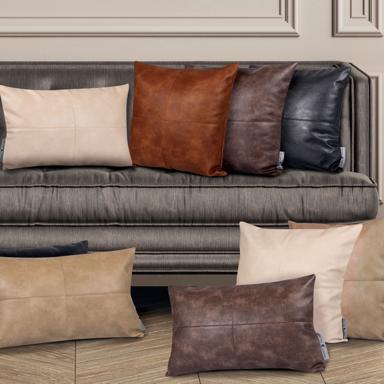 GREENWICH POLO CLUB ΜΑΞΙΛΑΡΙ ΦΙΓΟΥΡΑΣ 45X45 3985 CREAM