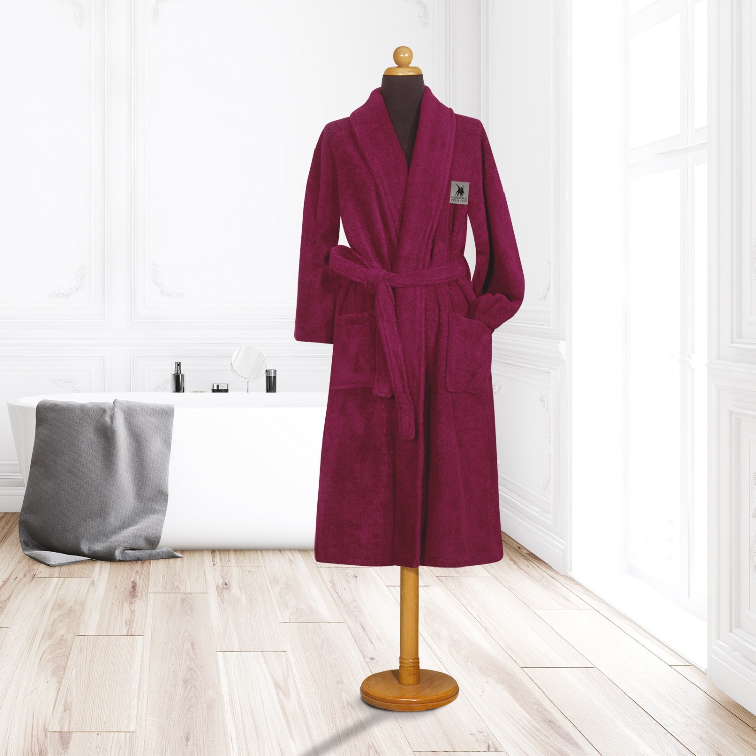 GREENWICH POLO CLUB ΜΠΟΥΡΝΟΥΖΙ MEDIUM BORDEAUX 3209 BORDEAUX