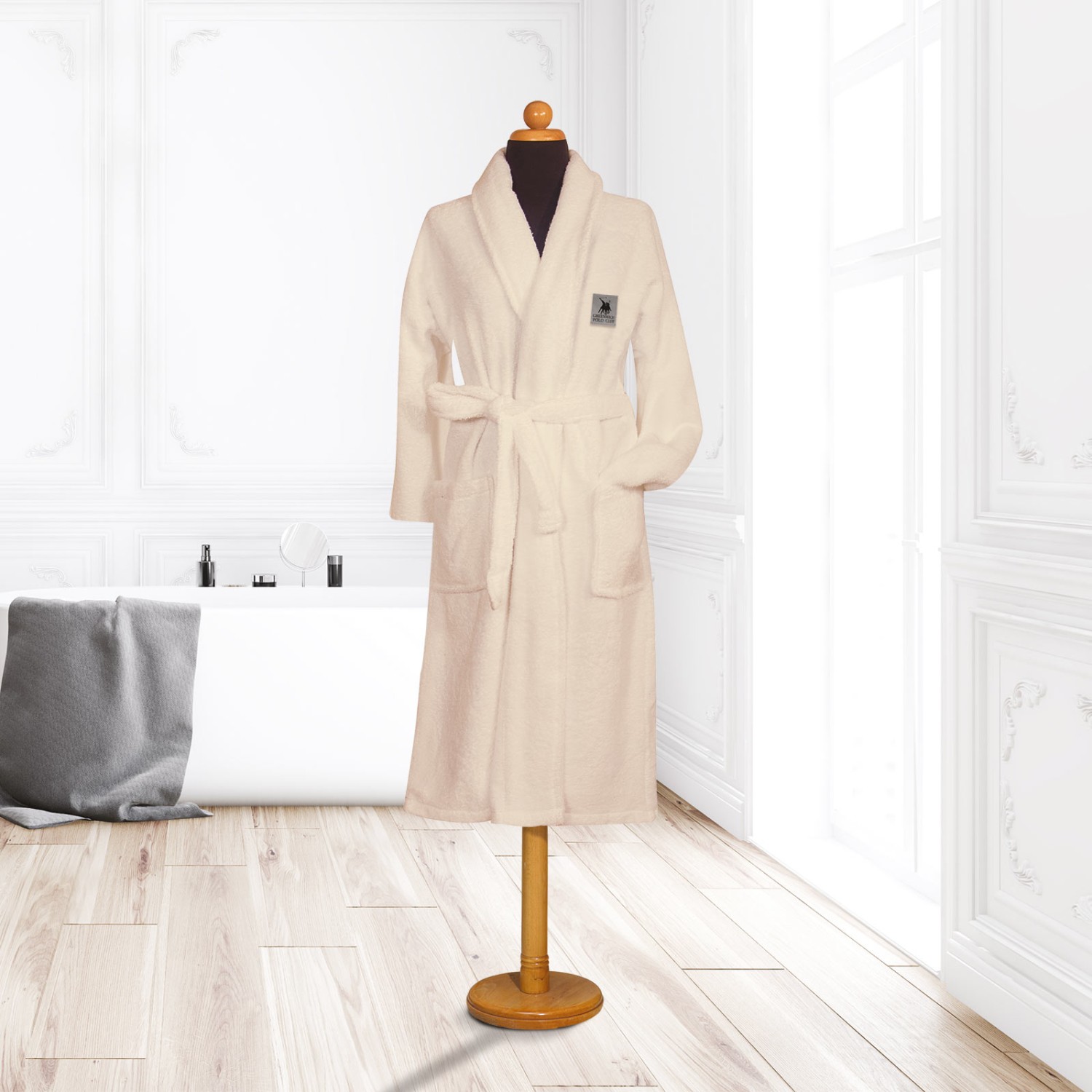 GREENWICH POLO CLUB ΜΠΟΥΡΝΟΥΖΙ X-LARGE CLOUD CREAM 3201 CLOUD CREAM