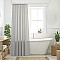 DAS HOME ΚΟΥΡΤΙΝΑ ΜΠΑΝΙΟΥ 200X180 0805 GREY