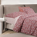DAS HOME ΣΕΤ ΣΕΝΤΟΝΙΑ ΥΠΕΡΔΙΠΛΑ ΜΕ ΛΑΣΤΙΧΟ CASUAL 5433 BORDEAUX, NUDE