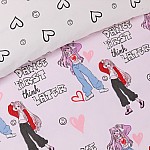 DAS KIDS ΣΕΤ ΣΕΝΤΟΝΙΑ ΜΟΝΑ 4940 GREY, PINK