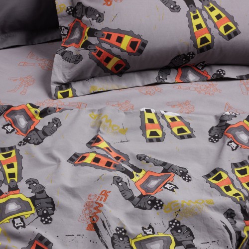 DAS KIDS ΣΕΤ ΣΕΝΤΟΝΙΑ ΜΟΝΑ 4974 GREY