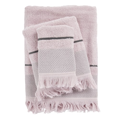 DAS HOME ΣΕΤ ΠΕΤΣΕΤΕΣ 3ΤΕΜΑΧΙΩΝ BEST 0838 LILAC