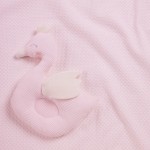 DAS BABY ΚΟΥΒΕΡΤΑ ΠΙΚΕ ΑΓΚΑΛΙΑΣ RELAX 4956 PINK, WHITE