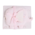 DAS BABY ΚΟΥΒΕΡΤΑ ΠΙΚΕ ΑΓΚΑΛΙΑΣ RELAX 4957 GREY, PINK, WHITE DAS BABY ΚΟΥΒΕΡΤΑ ΠΙΚΕ ΑΓΚΑΛΙΑΣ RELAX 4957 GREY, PINK, WHITE