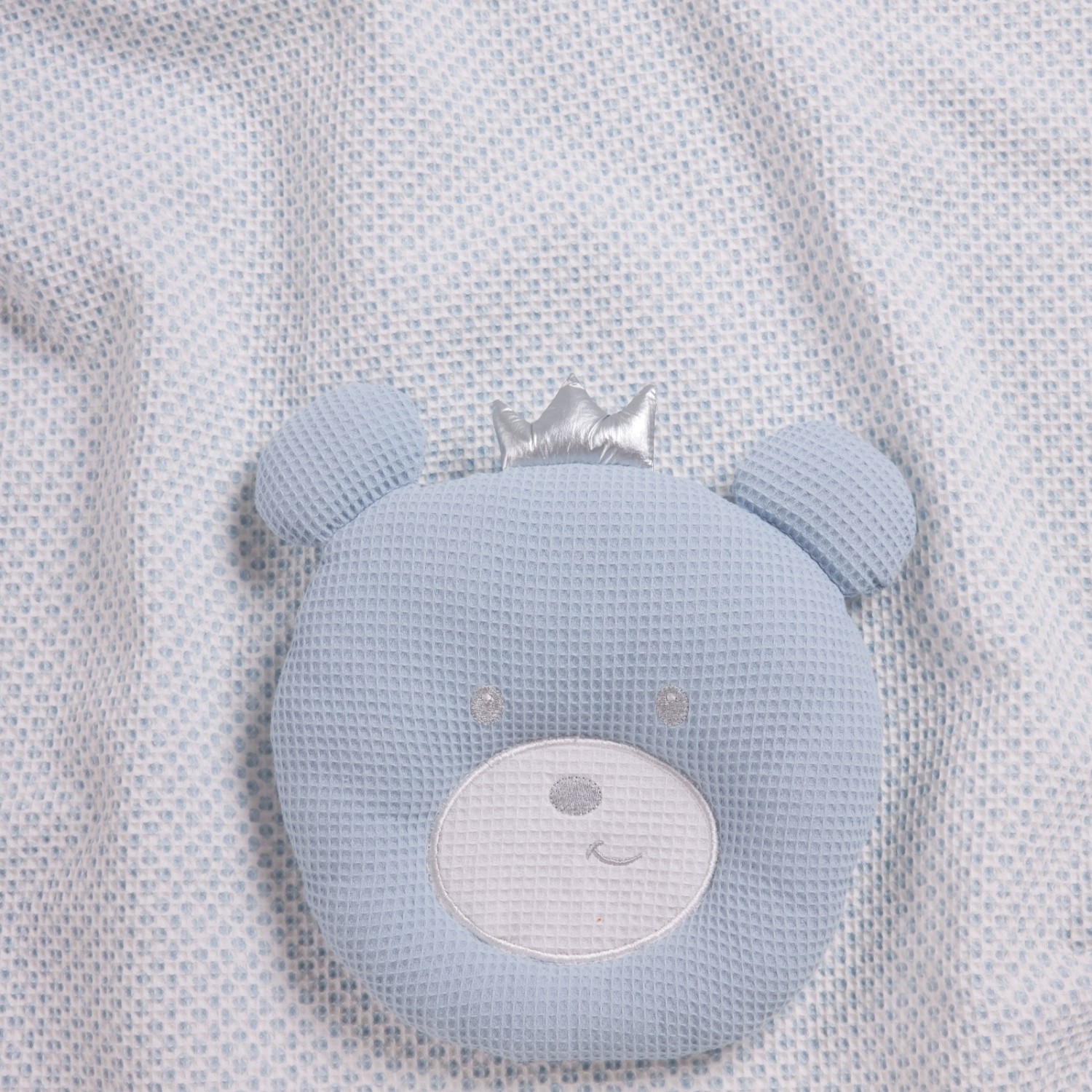DAS BABY ΚΟΥΒΕΡΤΑ ΠΙΚΕ ΑΓΚΑΛΙΑΣ RELAX 4959 BLUE, WHITE DAS BABY ΚΟΥΒΕΡΤΑ ΠΙΚΕ ΑΓΚΑΛΙΑΣ RELAX 4959 BLUE, WHITE