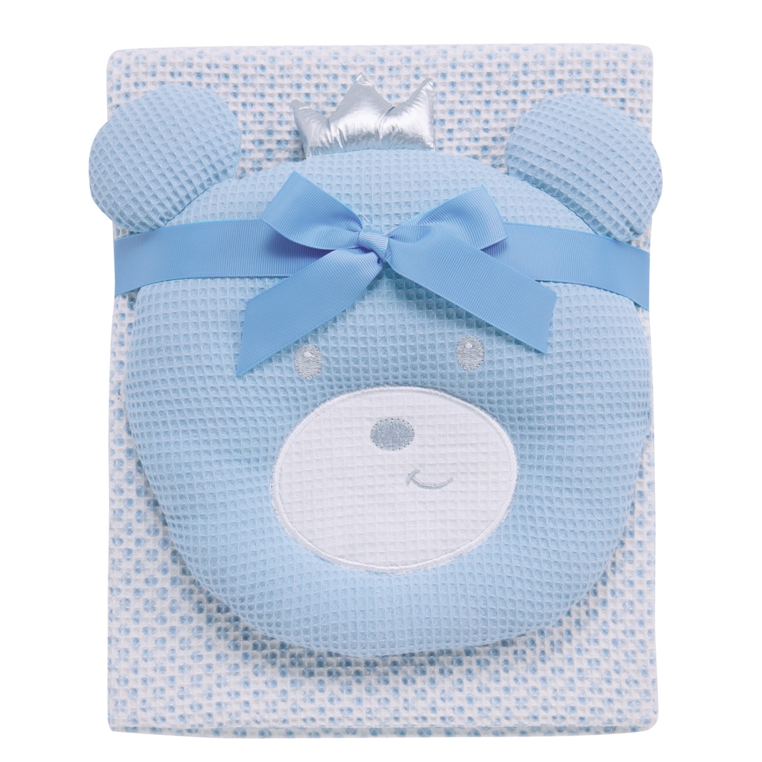 DAS BABY ΚΟΥΒΕΡΤΑ ΠΙΚΕ ΑΓΚΑΛΙΑΣ RELAX 4959 BLUE, WHITE DAS BABY ΚΟΥΒΕΡΤΑ ΠΙΚΕ ΑΓΚΑΛΙΑΣ RELAX 4959 BLUE, WHITE