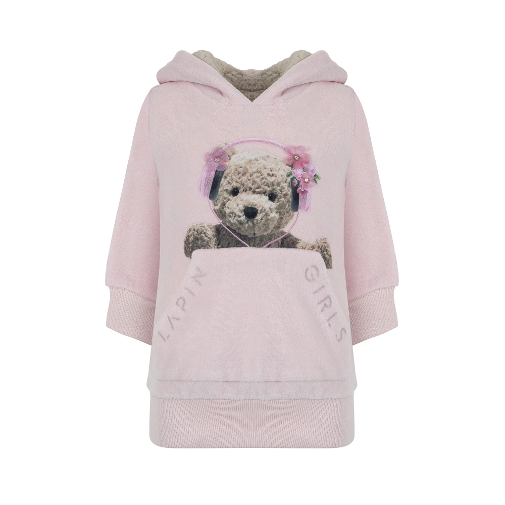 LAPIN HOUSE Παιδικό Φόρεμα Με Κουκούλα