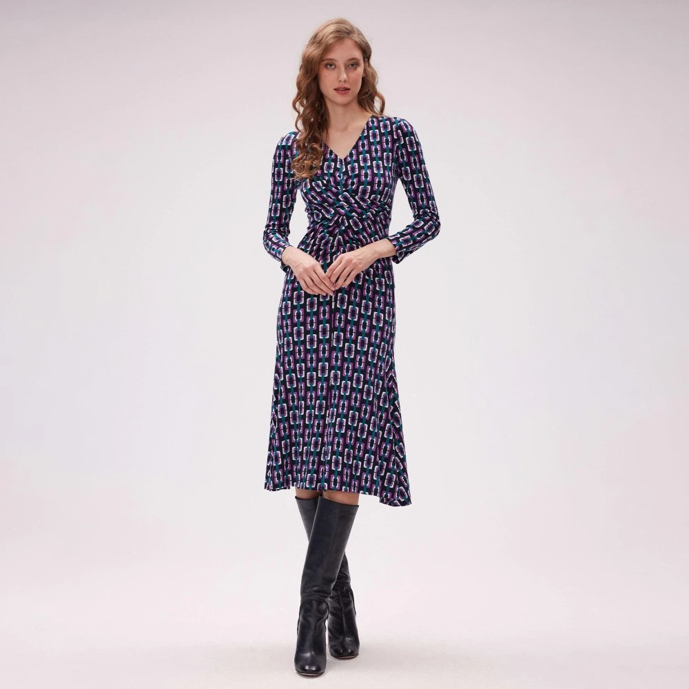 DVF Γυναικείο Midi Φόρεμα Timmy DVF