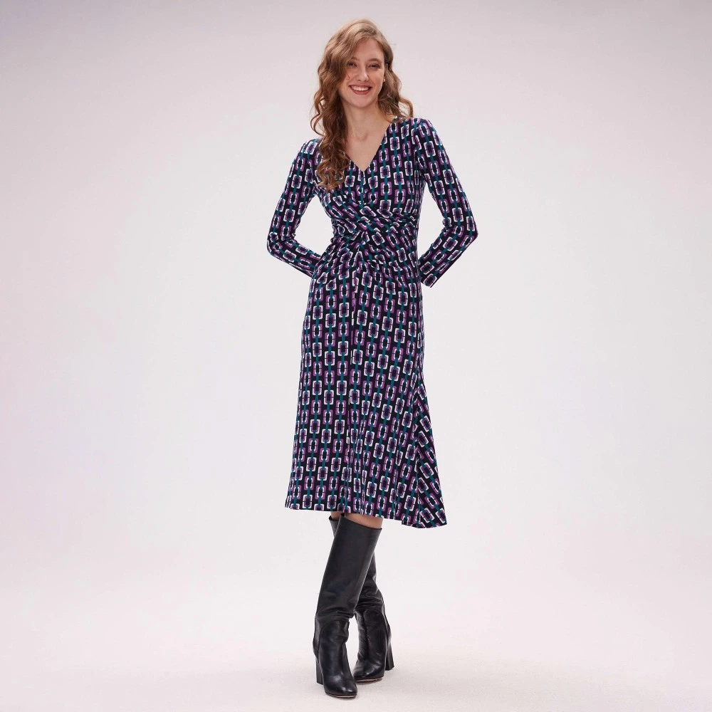 DVF Γυναικείο Midi Φόρεμα Timmy DVF