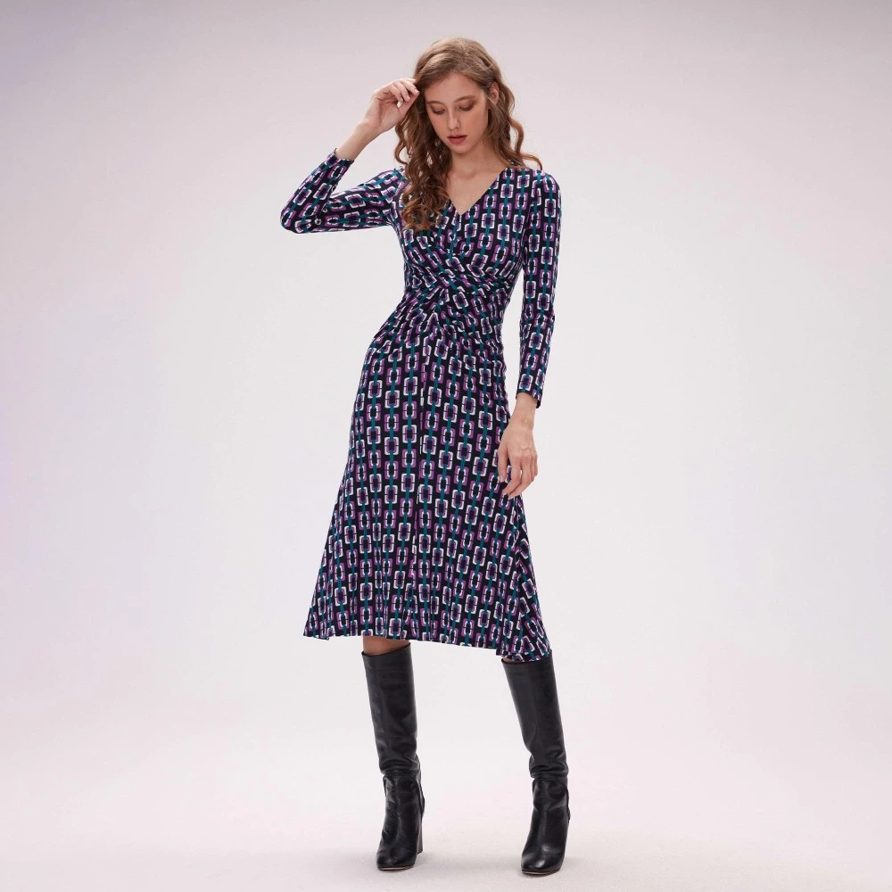 DVF Γυναικείο Midi Φόρεμα Timmy DVF